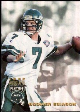 Boomer Esiason #21 Football Cards 1995 Playoff Absolute