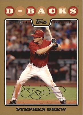 Stephen Drew #8 Baseball Cards 2008 Topps