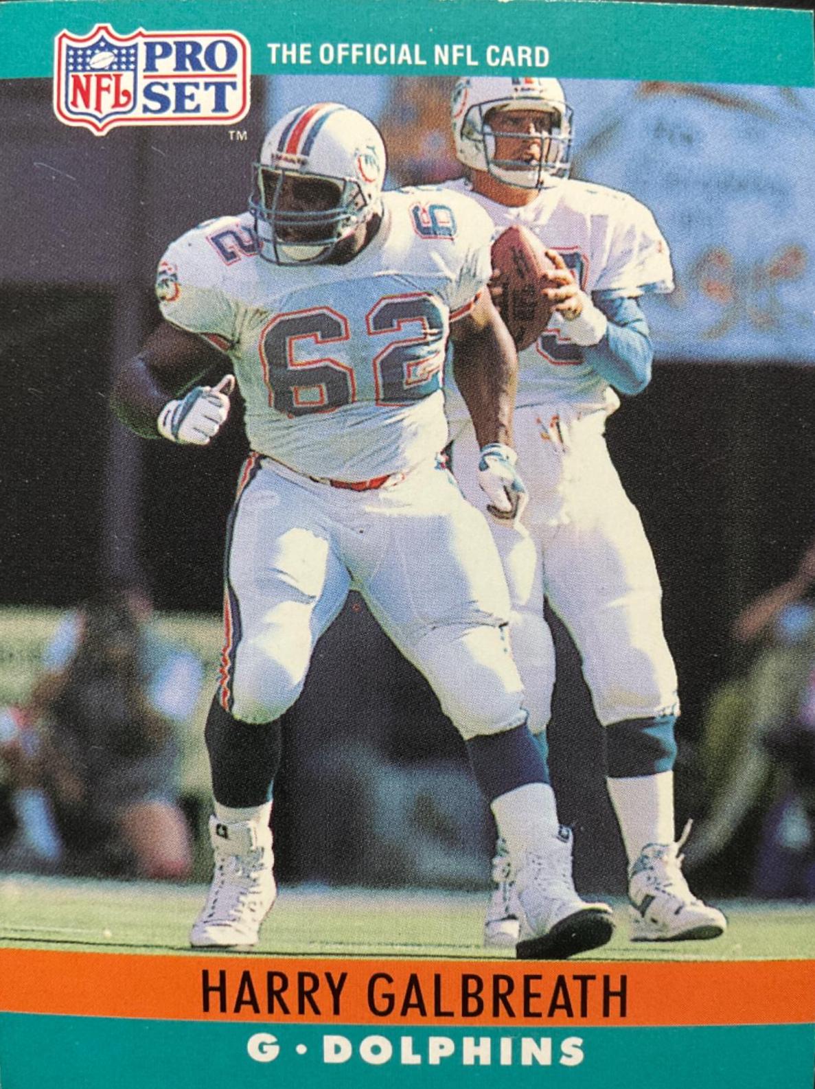 Harry Galbreath #179 Football Cards 1990 Pro Set