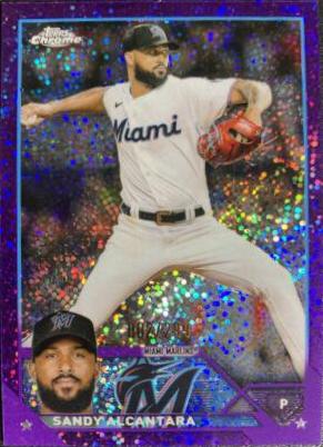 Sandy Alcantara [Purple Speckle] #74