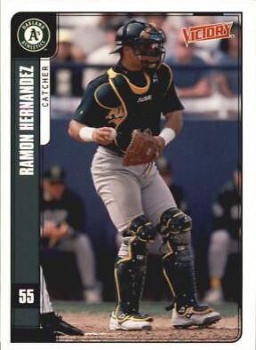 Ramon Hernandez #21 Baseball Cards 2001 Upper Deck Victory