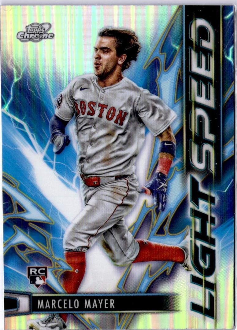 Marcelo Mayer #LS-12 Prices | 2025 Topps Cosmic Chrome Light Speed