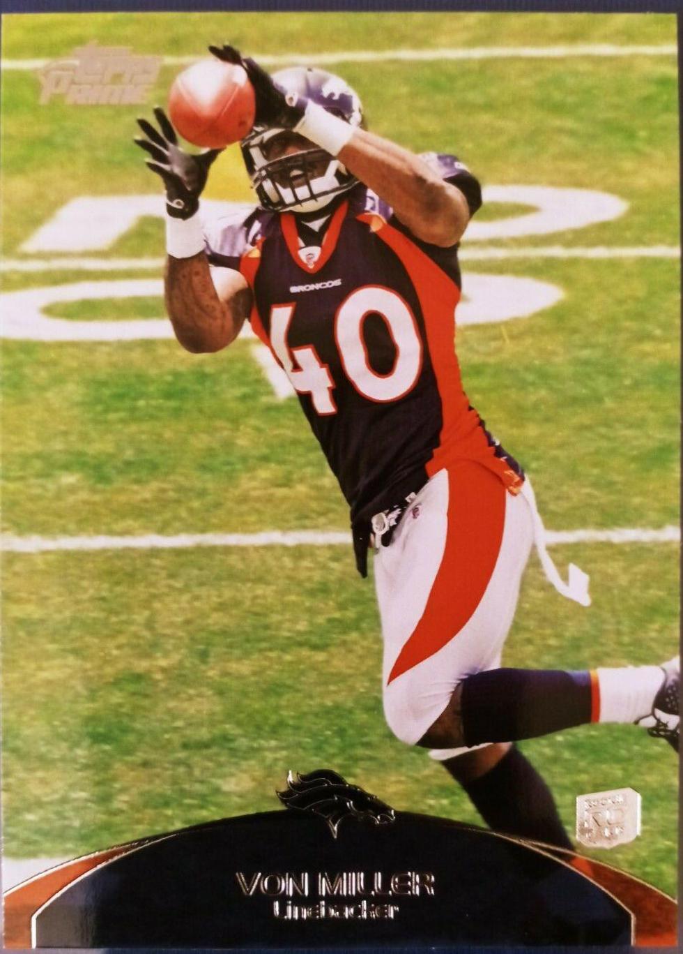 Von Miller #78 Football Cards 2011 Topps Prime