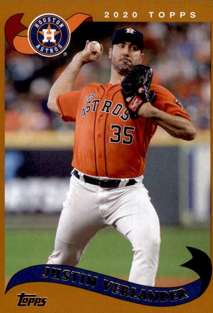 Justin Verlander #288 2020 Topps Archives Baseball