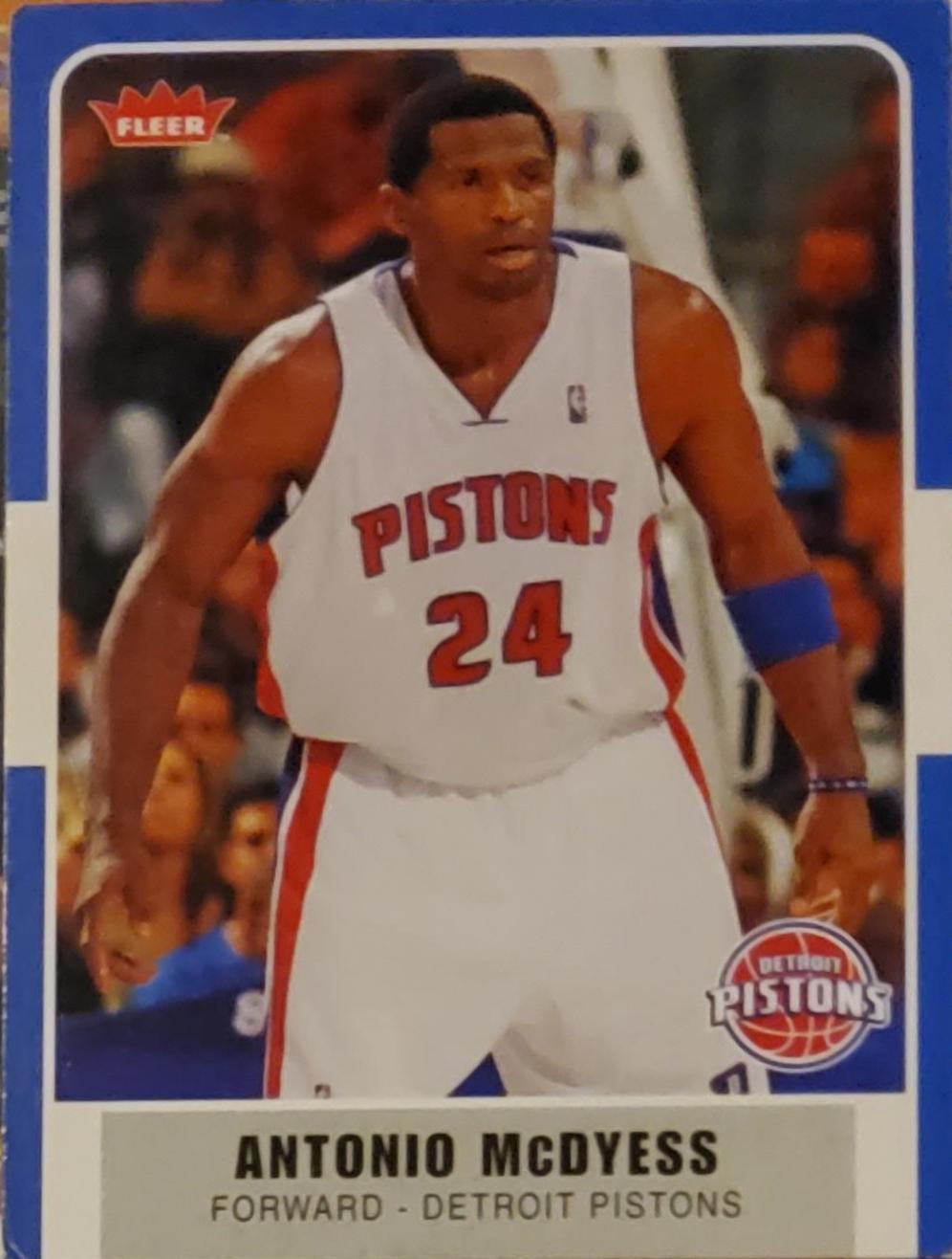 Antonio McDyess #7 2007 Fleer Basketball
