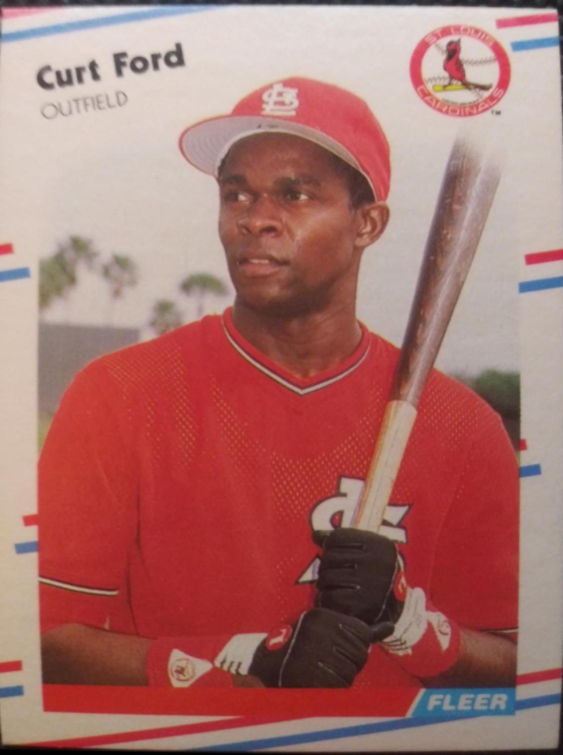Curt Ford #32 Baseball Cards 1988 Fleer