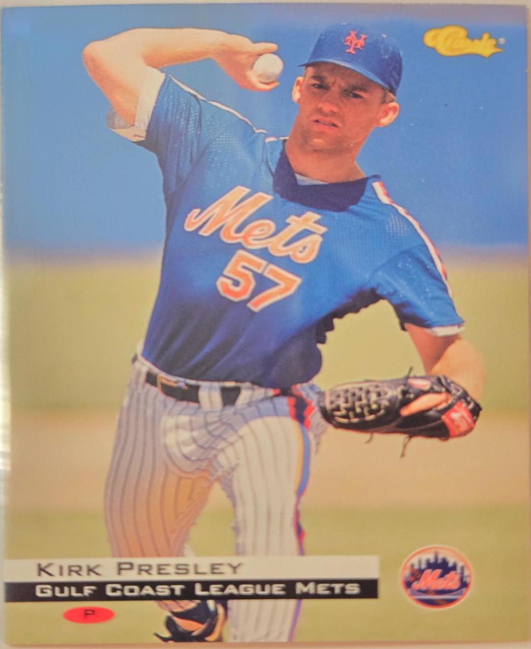 Kirk Presley #50 Baseball Cards 1994 Classic