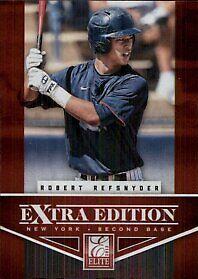 Robert Refsnyder #21 Baseball Cards 2012 Panini Elite Extra Edition