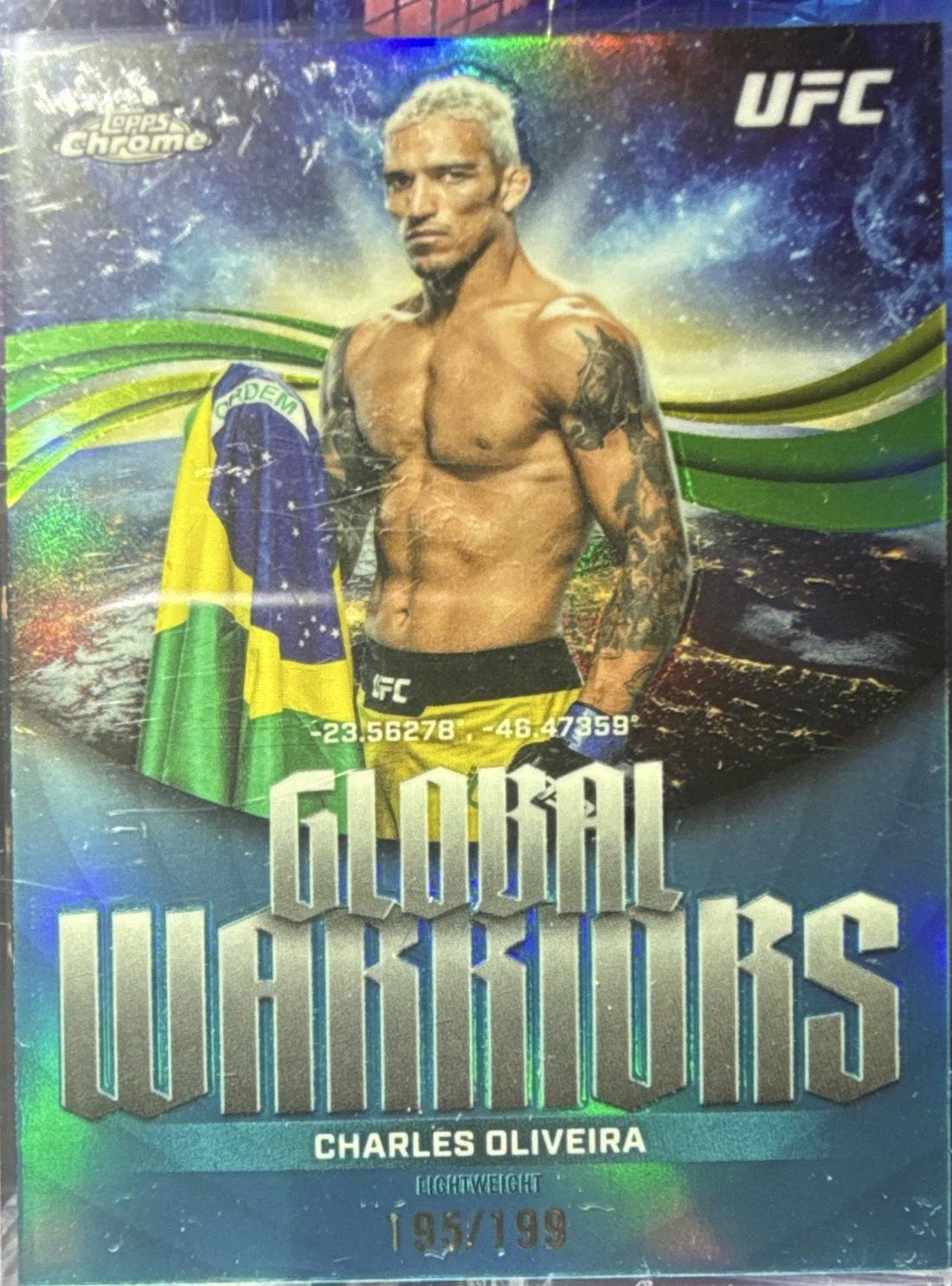Charles Oliveira [Aqua Refractor] #GW-11 Prices | 2026 Topps