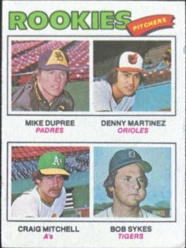 Rookie Pitchers #491 Baseball Cards 1977 Topps