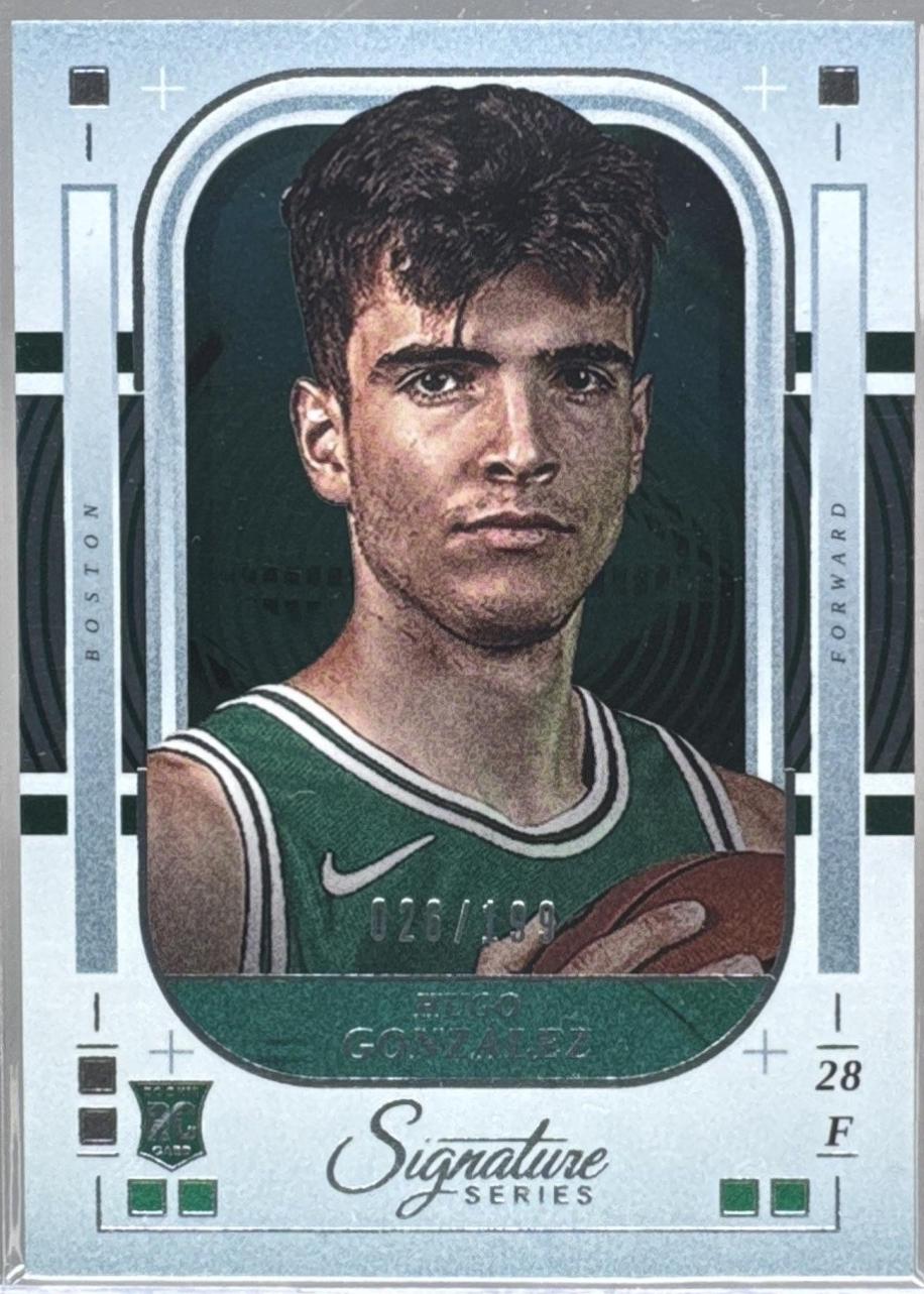 Hugo Gonzalez #16 2025-26 Panini Signature Series Basketball