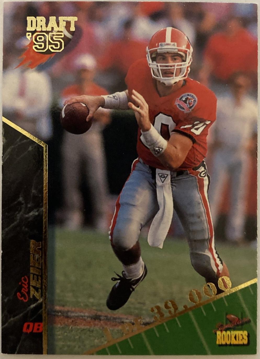 Eric Zeier #79 1995 Signature Rookies Football