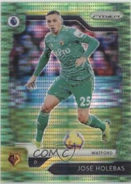 Jose Holebas #104 Soccer Cards 2019 Panini Prizm Premier League