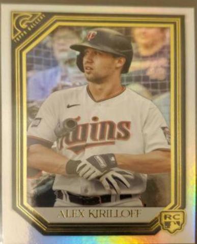 Alex Kirilloff #157 Baseball Cards 2021 Topps Gallery