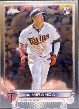 Jose Miranda #USC119 Baseball Cards 2022 Topps Chrome Update