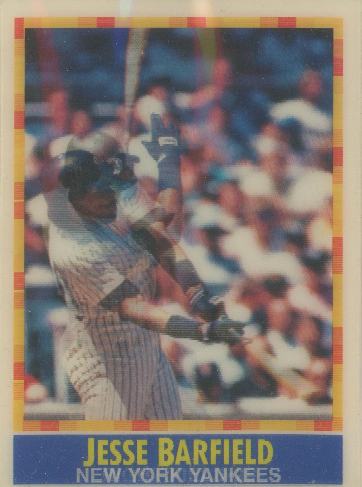 Jesse Barfield #10 Baseball Cards 1990 Sportflics