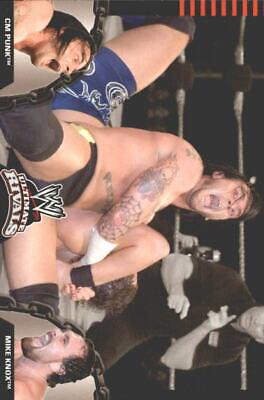 CM Punk vs. Mike Knox #9 Wrestling Cards 2008 Topps WWE Ultimate Rivals