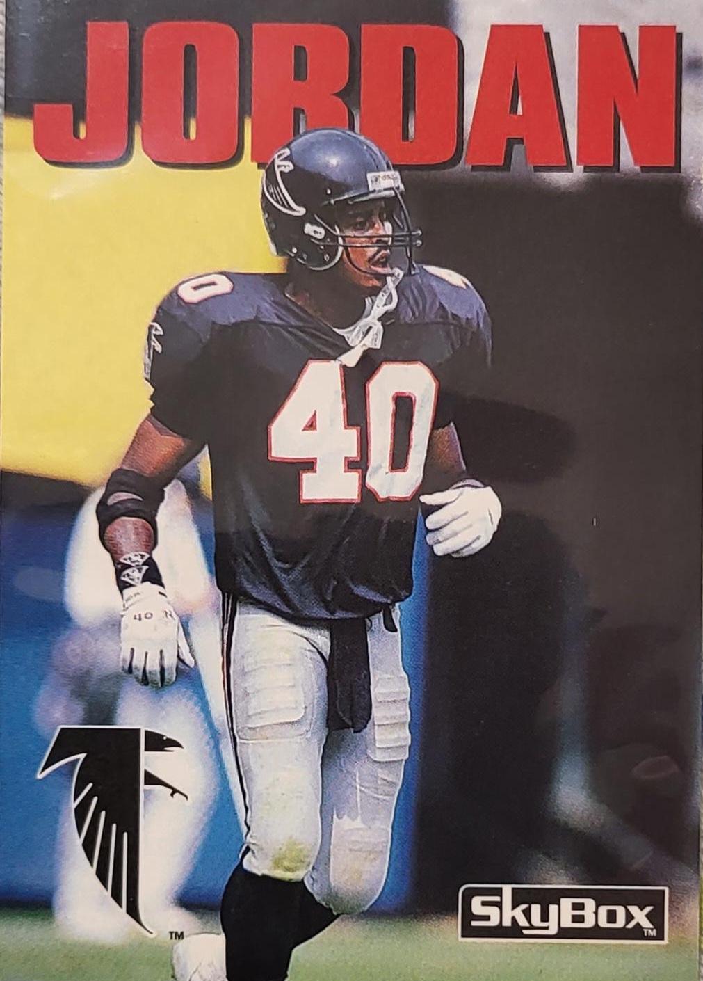 Brian Jordan #236 1992 Skybox Impact Football