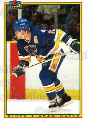 Adam Oates #16 Hockey Cards 1990 Bowman Tiffany