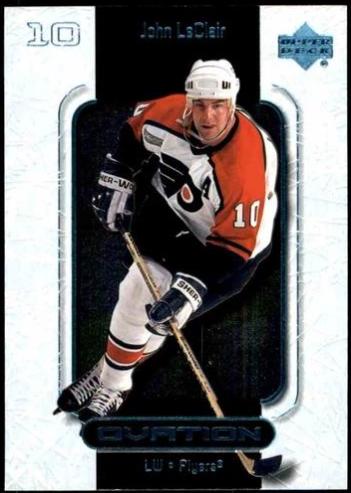 John LeClair #42 Hockey Cards 1999 Upper Deck Ovation