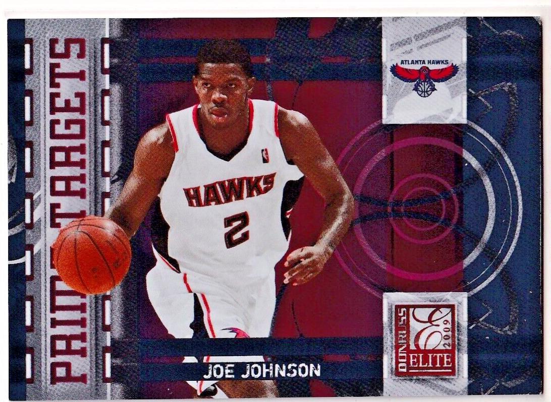 Joe Johnson #6 Basketball Cards 2009 Donruss Elite Prime Targets