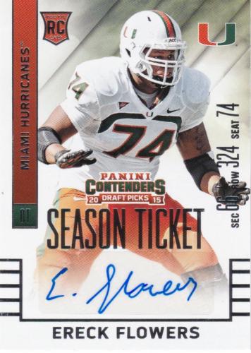 Ereck Flowers [Autograph] #174