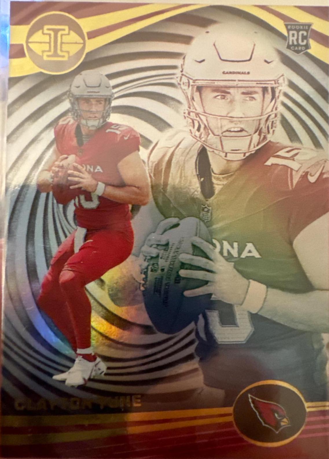 Clayton Tune #3 Football Cards 2023 Panini Illusions
