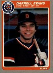 Darrell Evans #6 Baseball Cards 1985 Fleer Prices