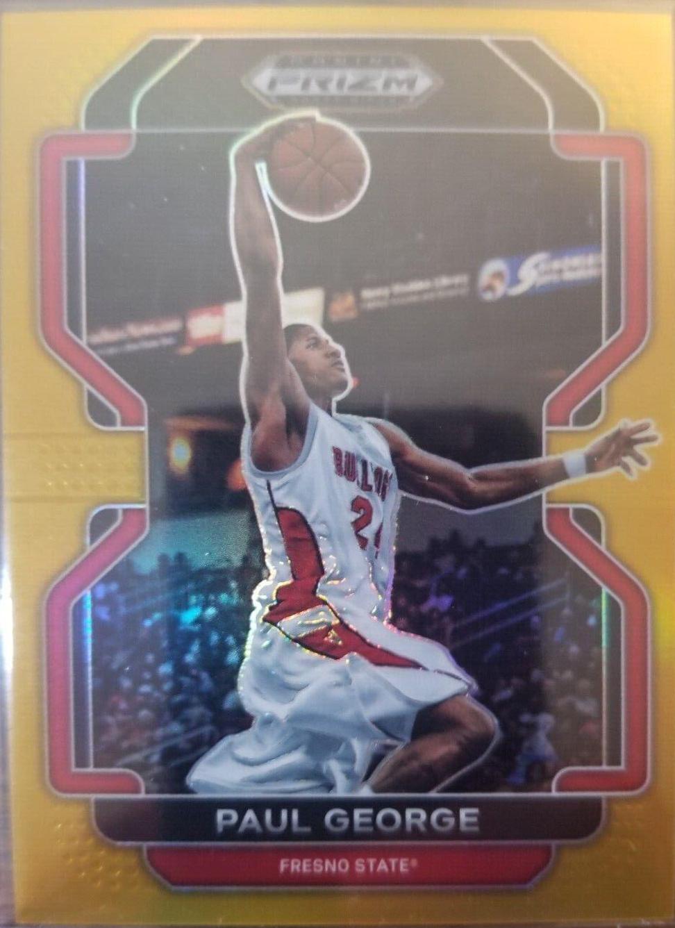 Paul George #39 2022 Panini Prizm Draft Picks Basketball