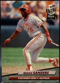Reggie Sanders #486 Baseball Cards 1992 Ultra