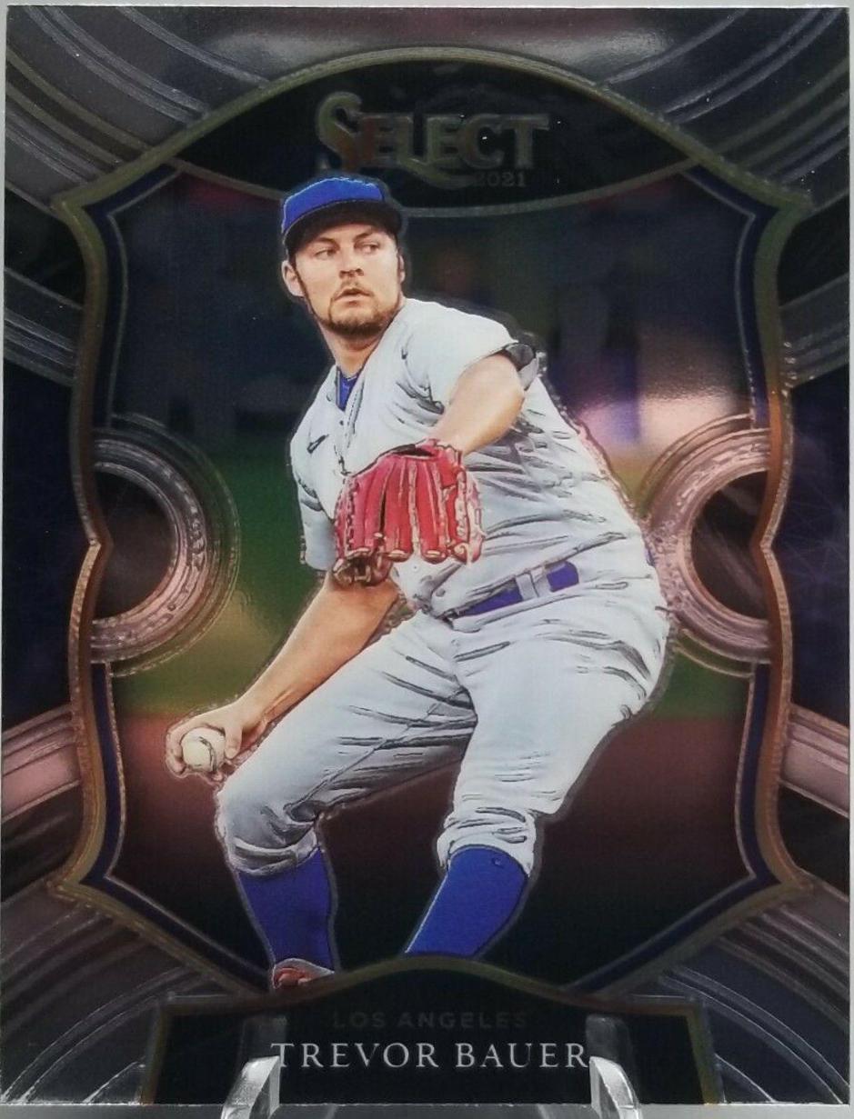 Trevor Bauer #2 Baseball Cards 2021 Panini Select