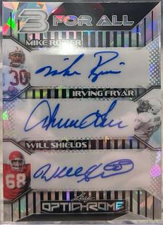Mike Rozier / Irving Fryar / Will Shields