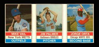 Jim Palmer, Jorge Orta, Mike Vail
