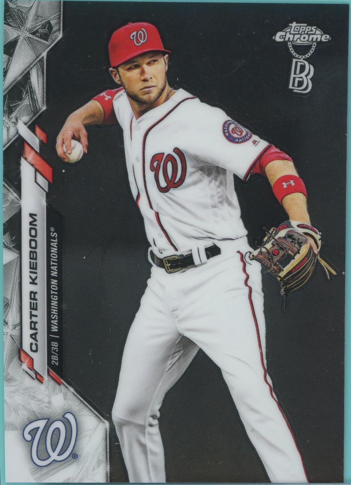 Carter Kieboom #171 Baseball Cards 2020 Topps Chrome Ben Baller