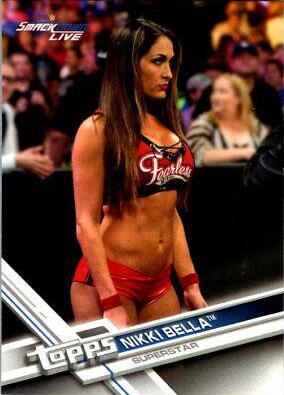 Nikki Bella #156 Wrestling Cards 2017 Topps WWE Then Now Forever