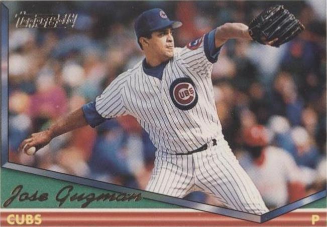 Jose Guzman #35 Baseball Cards 1994 Topps Gold