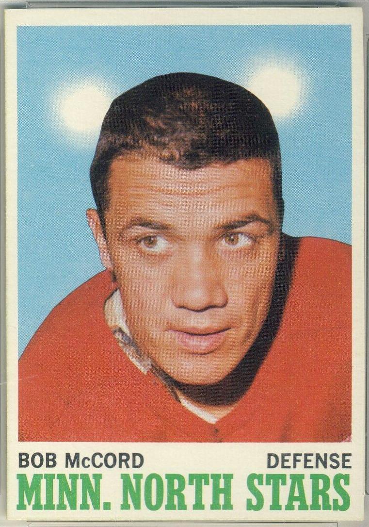 Bob McCord #41 Hockey Cards 1970 Topps