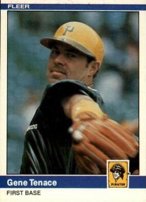 Gene Tenace #266 1984 Fleer Baseball