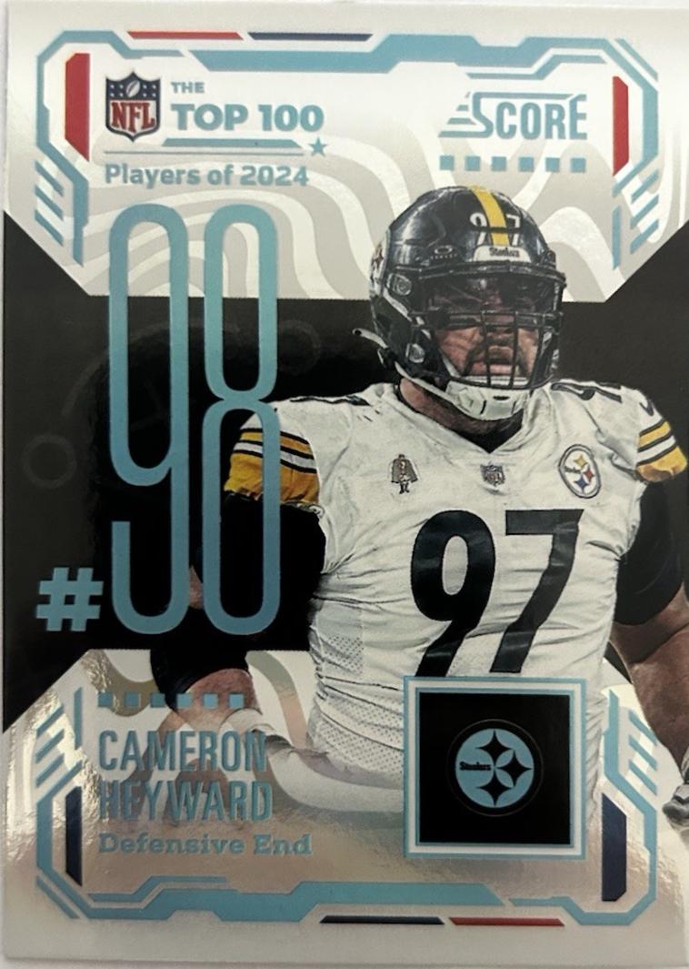 2025 Panini Score Top 100 Cameron Heyward #98 card