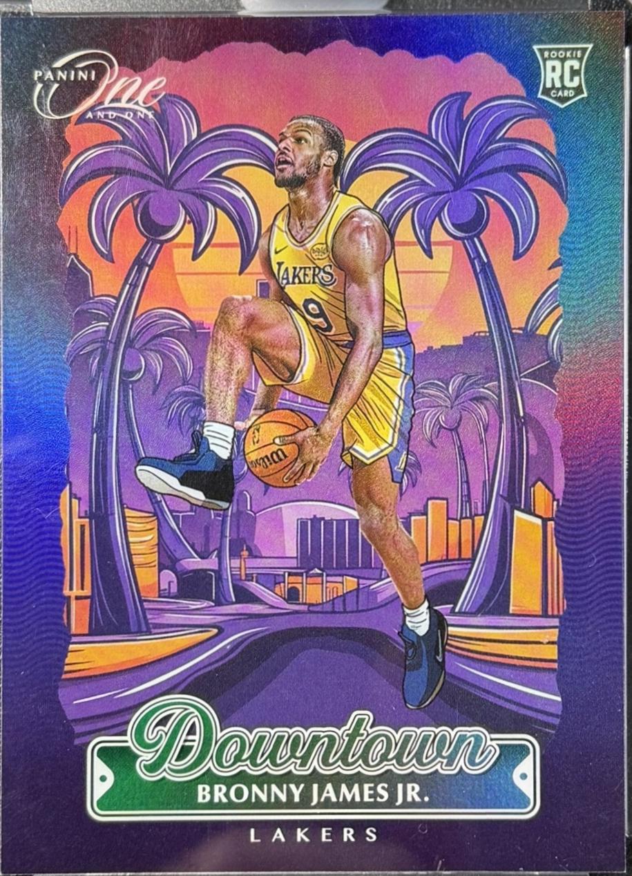 Bronny James Jr. #26 Prices | 2024 Panini One and One Downtown