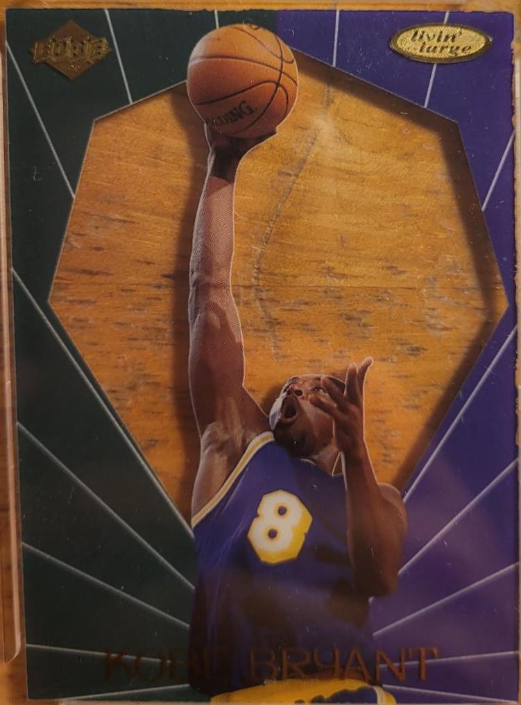 Kobe Bryant #LL1 Basketball Cards 1999 Collector's Edge Rookie Rage Livin' Large