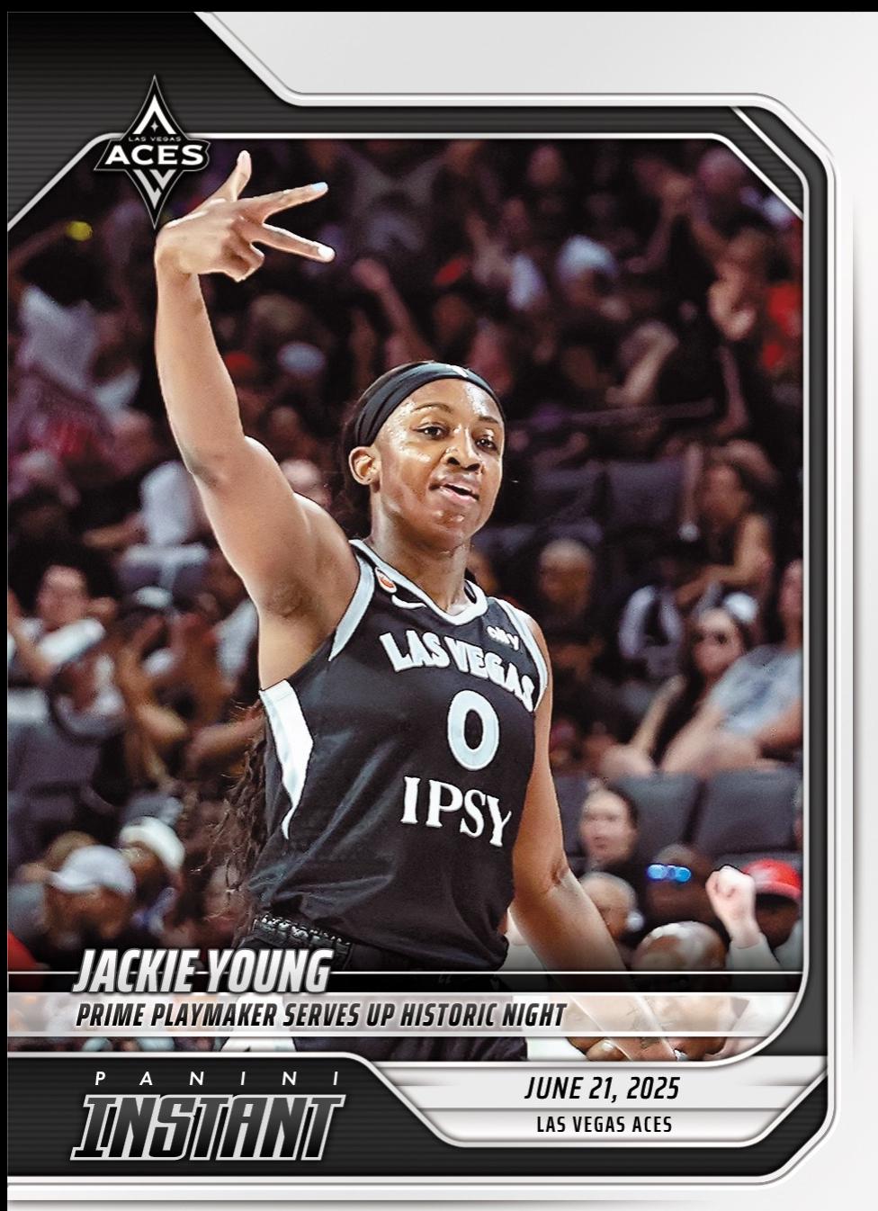 Jackie Young #178 2026 Panini Instant WNBA