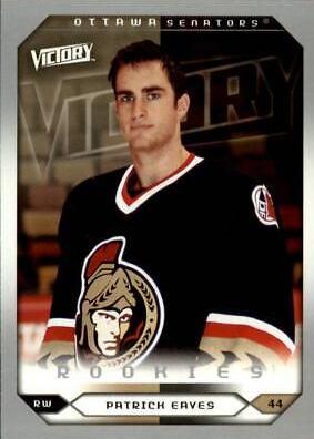 Patrick Eaves #295 Hockey Cards 2005 Upper Deck Victory