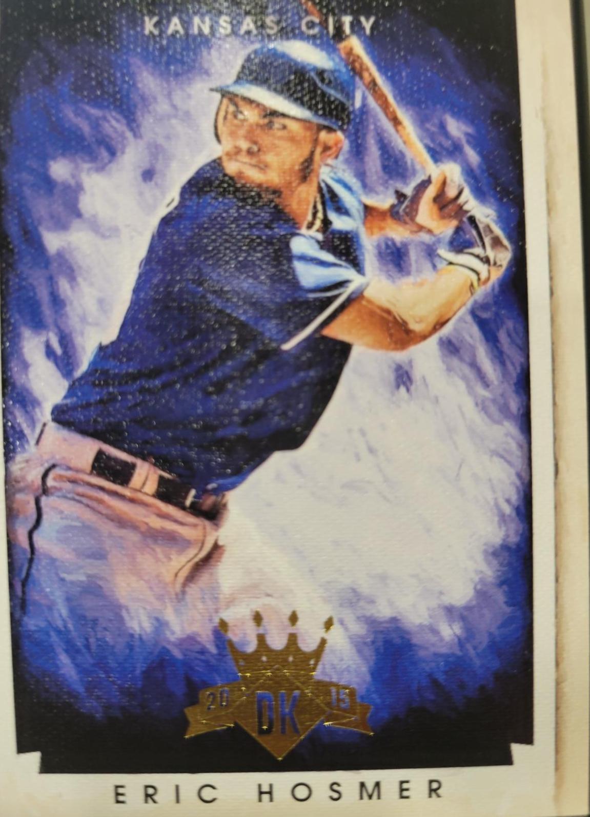 Eric Hosmer #45 Baseball Cards 2015 Panini Diamond Kings