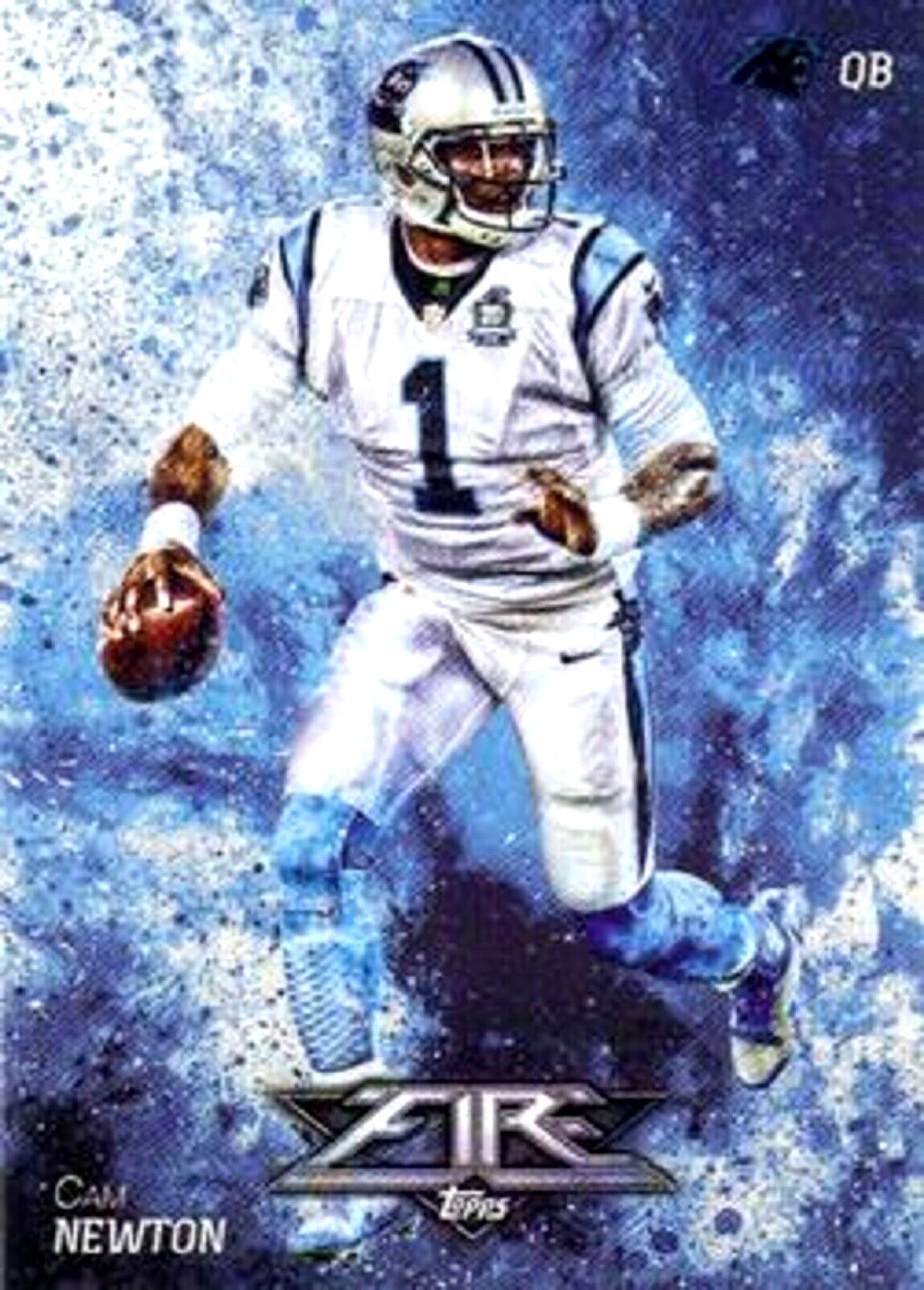 Cam Newton #26 2014 Topps Fire Football