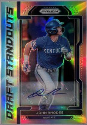 John Rhodes #DS-JR Baseball Cards 2021 Panini Prizm Draft Picks Standouts