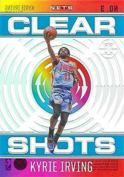 Kyrie Irving #3 Basketball Cards 2020 Panini Illusions Clear Shots