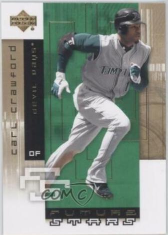 Carl Crawford #90 2007 Upper Deck Future Stars Baseball