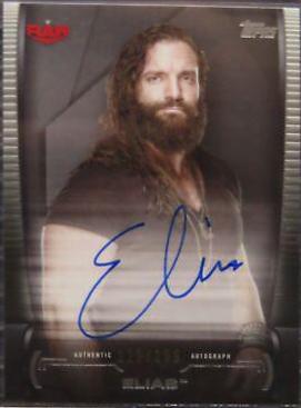 Elias #A-E Wrestling Cards 2021 Topps WWE Undisputed Superstar Roster Autographs
