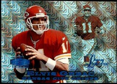 Elvis Grbac #57 1998 Flair Showcase Football